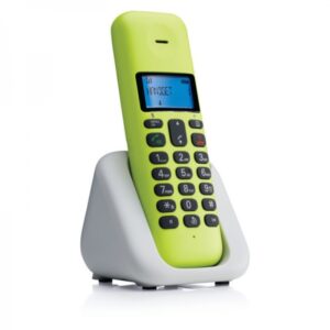 ΑΣΥΡΜΑΤΟ ΤΗΛΕΦΩΝΟ MOTOROLA T301 lime ΜΕ ΑΝΟΙΚΤΗ ΑΚΡΟΑΣΗ