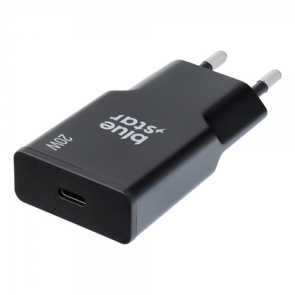 BLUE STAR TRAVEL CHARGER PD 3A QC4.0 20W black