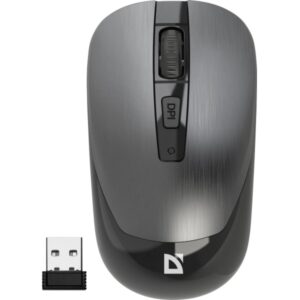 DEFENDER MM-995 WAVE WIRELESS OPTICAL MOUSE 1600dpi grey