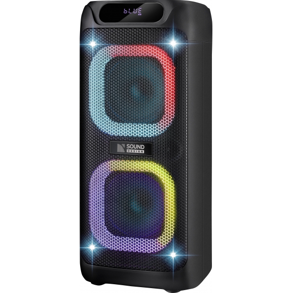 DEFENDER PORTABLE BLUETOOTH SPEAKER 100W BOOMER 85 black