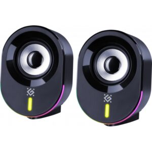 DEFENDER SOLAR 8 2.0 STEREO SPEAKERS 10W black