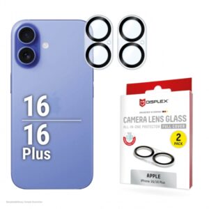 DISPLEX CAMERA LENS GLASS ALL IN ONE IPHONE 16 / 16 PLUS / 17