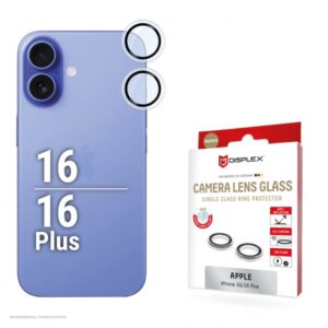DISPLEX CAMERA LENS GLASS SINGLE IPHONE 16 / 16 PLUS