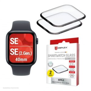 DISPLEX FC GLASS FOR APPLE WATCH SE(2) 40mm black (2pack)