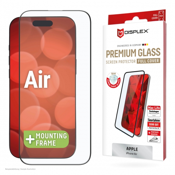 DISPLEX PREMIUM FULL TEMPERED GLASS IPHONE 17 AIR