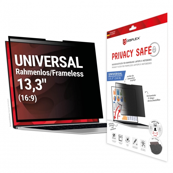 DISPLEX PRIVACY SAFE FILM UNIVERSAL 13.3'' 16:9