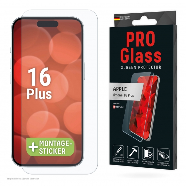 DISPLEX PRO TEMPERED GLASS IPHONE 16 PLUS