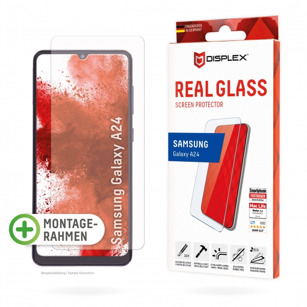 DISPLEX REAL TEMPERED GLASS 2D SAMSUNG A24 4G/ A25 5G