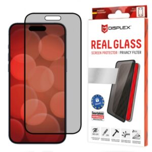 DISPLEX REAL TEMPERED GLASS 3D IPHONE 18 PRO MAX PRIVACY WITH APPLICATOR