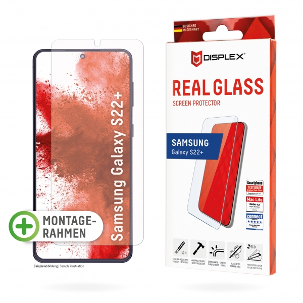 DISPLEX REAL TEMPERED GLASS 2D SAMSUNG S22 PLUS