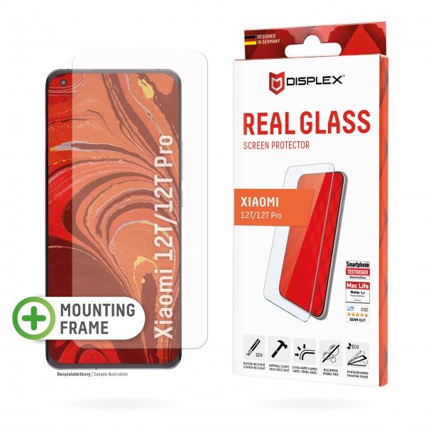 DISPLEX REAL TEMPERED GLASS 2D XIAOMI 12T / 12T PRO