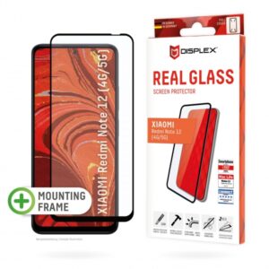 DISPLEX REAL TEMPERED GLASS 3D XIAOMI REDMI NOTE 12 4G/5G black