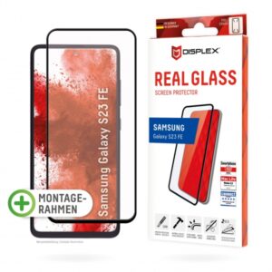 DISPLEX REAL TEMPERED GLASS 3D SAMSUNG S23 FE black
