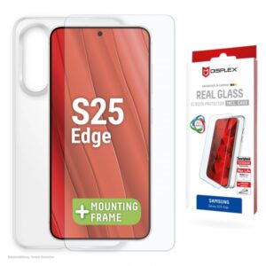 DISPLEX REAL TEMPERED GLASS 2D SAMSUNG S25 EDGE  + CASE