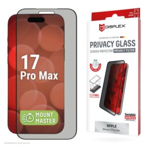 DISPLEX REAL TEMPERED GLASS 3D APPLE IPHONE 17 PRO MAX / 18 PRO MAX PRIVACY
