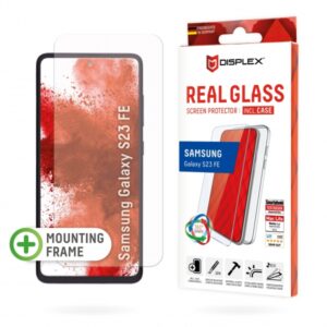 DISPLEX REAL TEMPERED GLASS 2D SAMSUNG S23 FE + CASE