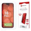 DISPLEX REAL TEMPERED GLASS 2D IPHONE 16 PLUS