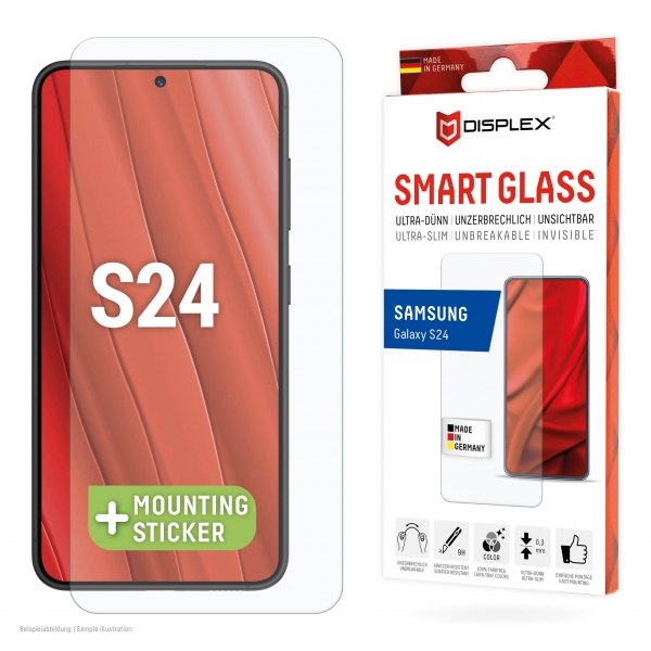 DISPLEX SMART HYBRID GLASS 2D EASY-ON SAMSUNG S24 / S25