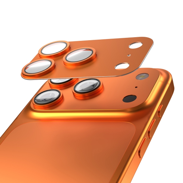 ETTERI CAMERA LENS FULL PROTECTOR IPHONE 17 PRO MAX orange
