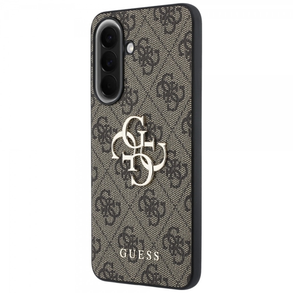 GUESS 4G BIG LOGO CASE SAMSUNG A37 5G brown backcover