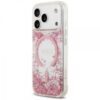 GUESS RESIN BOTTOM GLITTER MAG CASE IPHONE 18 PRO MAX / 17 PRO MAX pink backcover