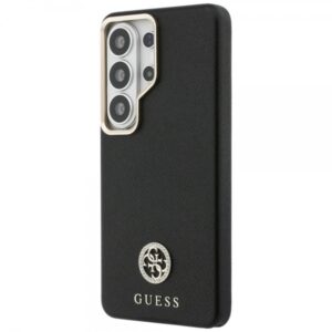 GUESS RHINESTONE ROUND LOGO CASE MAG SAMSUNG S26 ULTRA black backcover