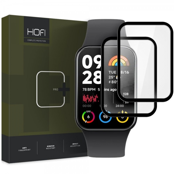 HOFI HYBRID GLASS XIAOMI SMART BAND 8 PRO black