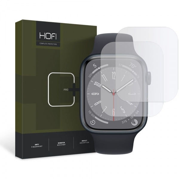 HOFI HYDROFLEX PRO 2 PACK APPLE WATCH 4 / 5 / 6 / 7 / 8 / SE (40 / 41 MM)
