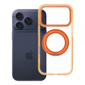 iS CIRCLE MAG COVER IPHONE 17 PRO / 18 PRO orange backcover