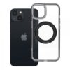 iS CIRCLE MAG COVER IPHONE 16 black backcover