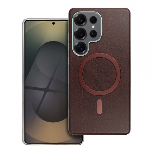 iS GENTLE MAG COVER SAMSUNG A26 5G brown backcover