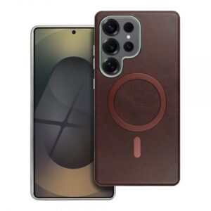 iS GENTLE MAG COVER SAMSUNG A17 / A18 brown backcover