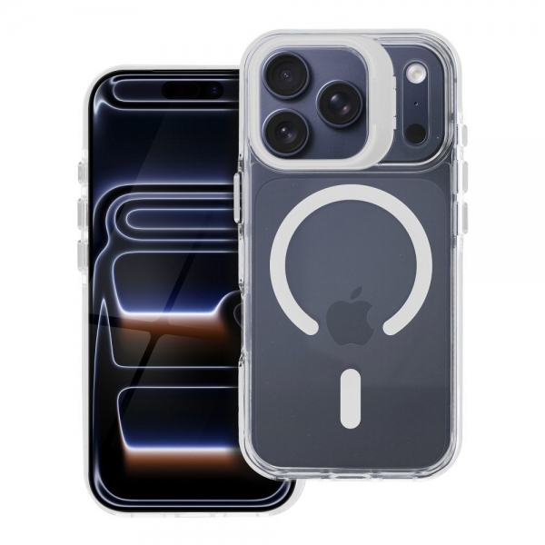 iS LENS MAG COVER IPHONE 17 PRO MAX / 18 PRO MAX white backcover