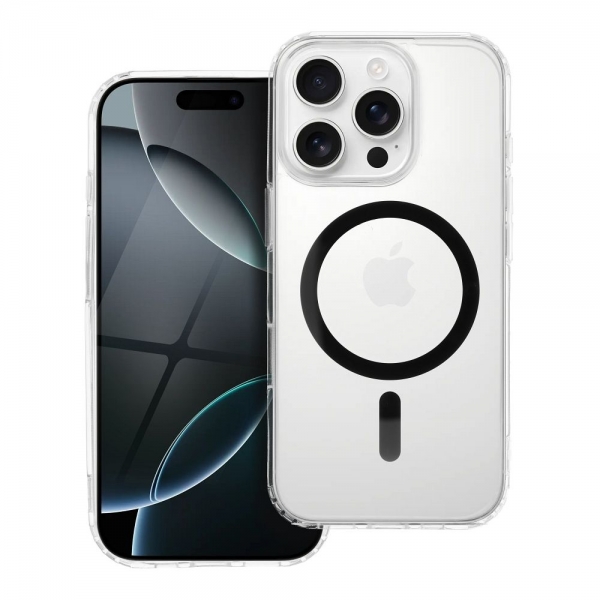 iS MAG DROP GLUE RING IPHONE 14 PRO black backcover