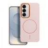 iS METALLIC FRAME MAG COVER SAMSUNG A17 / A18 pink backcover