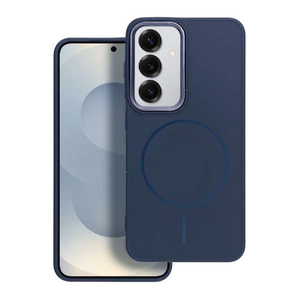 iS METALLIC FRAME MAG COVER SAMSUNG A27 blue backcover