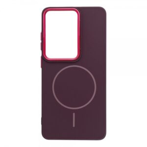 iS METALLIC FRAME MAG COVER SAMSUNG S26 ULTRA purple backcover