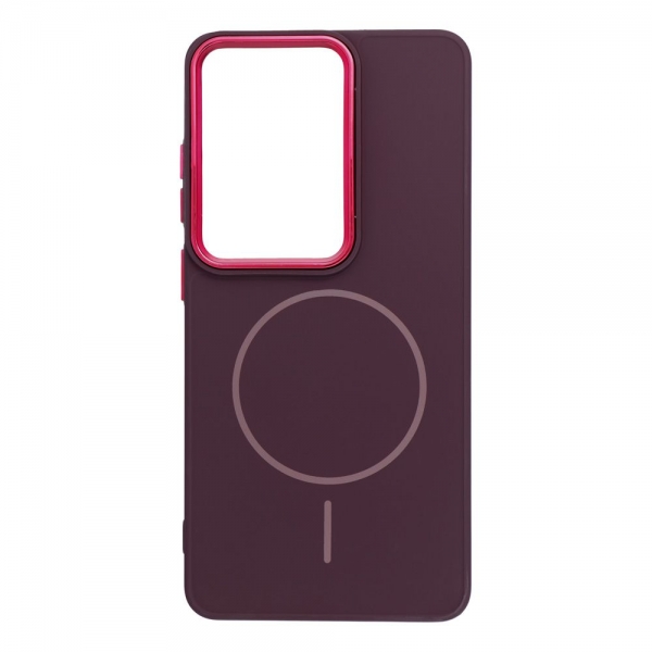 iS METALLIC FRAME MAG COVER SAMSUNG S26 ULTRA purple backcover