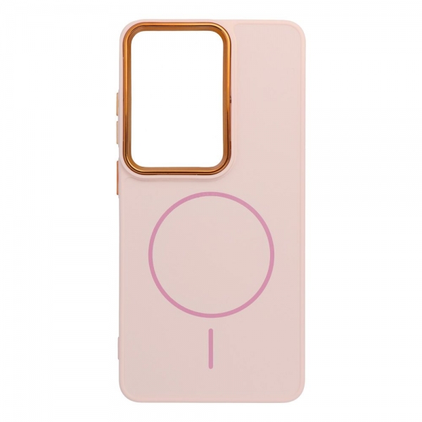 iS METALLIC FRAME MAG COVER SAMSUNG S26 ULTRA pink backcover