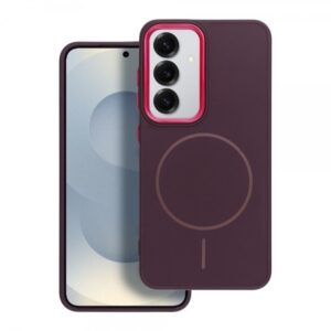 iS METALLIC FRAME MAG COVER SAMSUNG A17 / A18 purple backcover