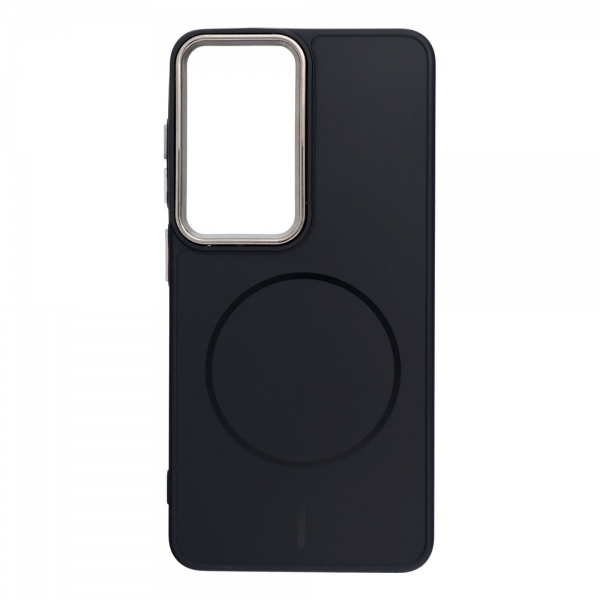 iS METALLIC FRAME MAG COVER SAMSUNG S26 black backcover