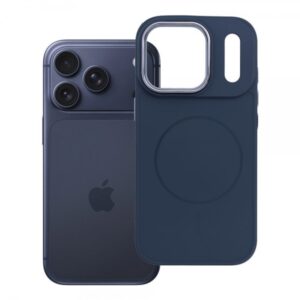iS METALLIC FRAME MAG COVER IPHONE 17 PRO / 18 PRO blue backcover