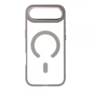 iS TPU MAG COLOR EDGE IPHONE 17 AIR trans black titanium grey backcover