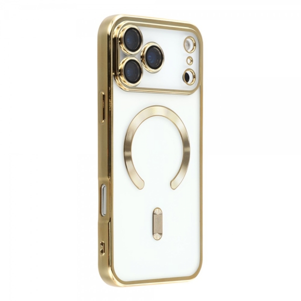 iS TPU MAG ELECTRO IPHONE 17 PRO MAX / 18 PRO MAX trans gold backcover