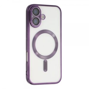 iS TPU MAG ELECTRO IPHONE 17 trans purple backcover