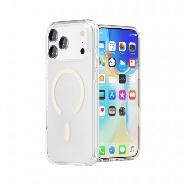 iS TPU MAG IPHONE 17 PRO MAX / 18 PRO MAX trans backcover