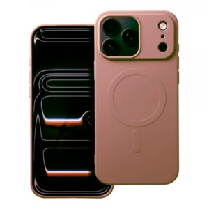 iS TPU SILICONE MAG IPHONE 17 PRO / 18 PRO brown backcover