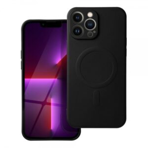 iS TPU SILICONE MAG IPHONE 13 PRO MAX black backcover