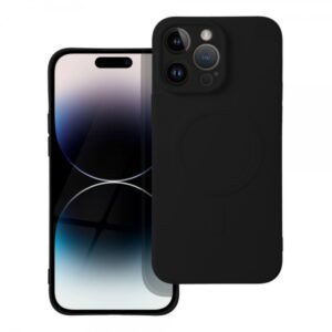 iS TPU SILICONE MAG IPHONE 14 PRO MAX black backcover