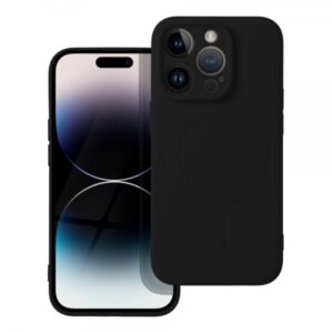 iS TPU SILICONE MAG IPHONE 14 PRO black backcover